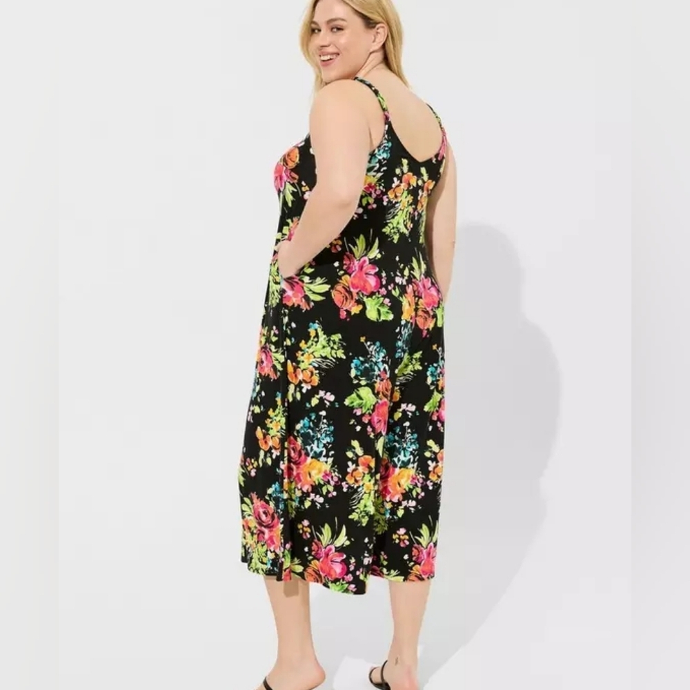 NWT Torrid Super Soft Culotte Jumpsuit - Picture 2 of 10